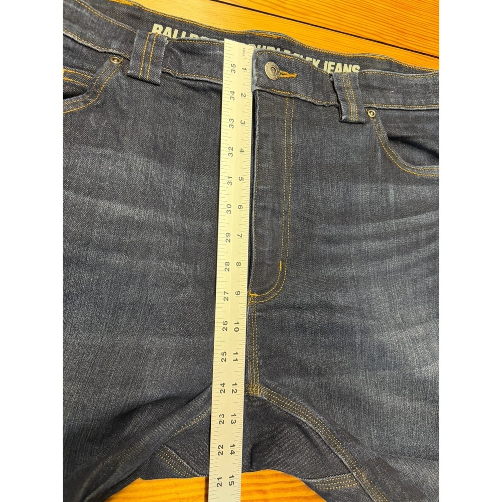 Duluth Ballroom Double Flex Jeans Men's 40x30 Blue Denim Relaxed Fit Dark Wash - Picture 5 of 10
